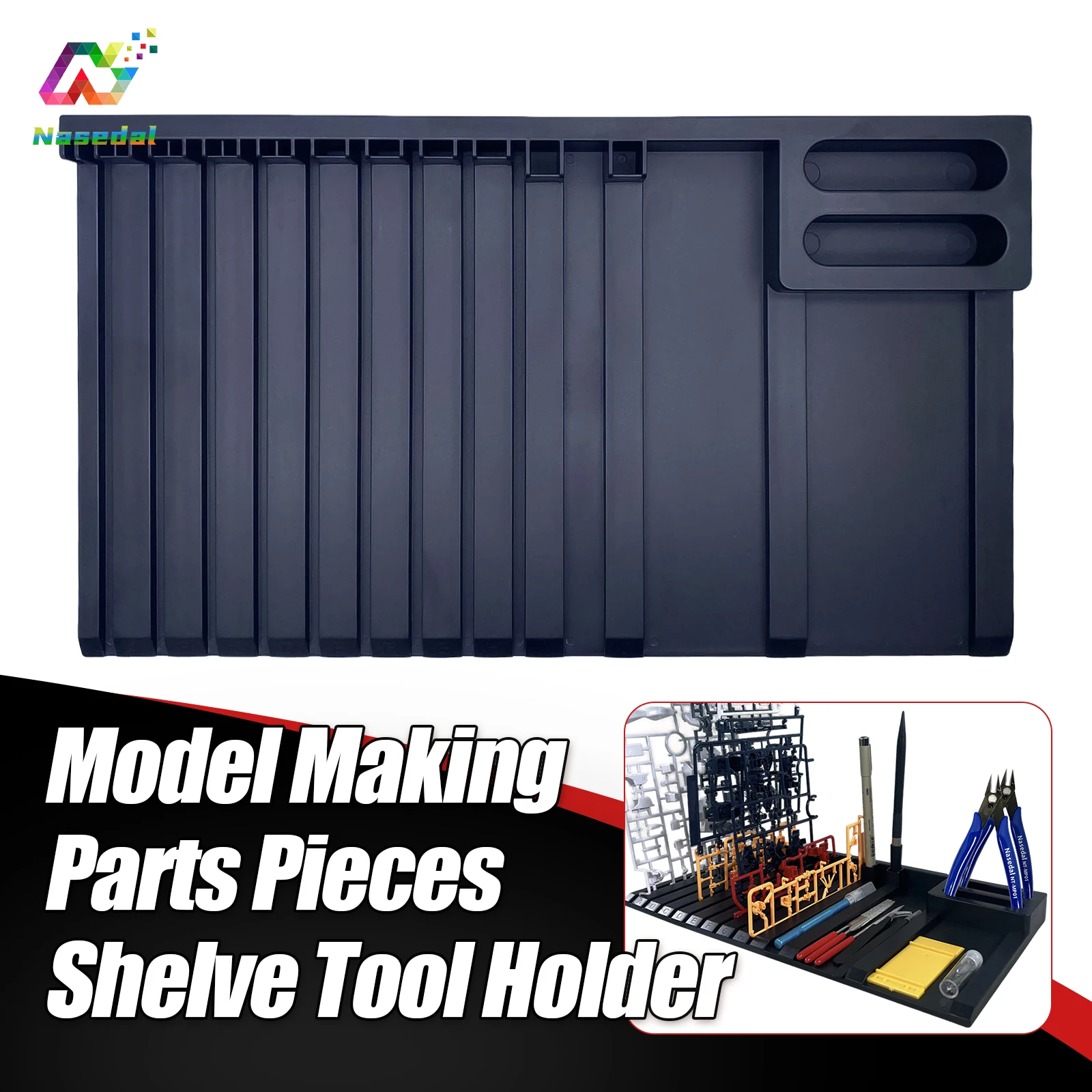 Model Parts Holder Rack for Gundam Model BuildingTool Plastic Parts Storage Organizer Display Stand DIY Hobby Tools Accessory