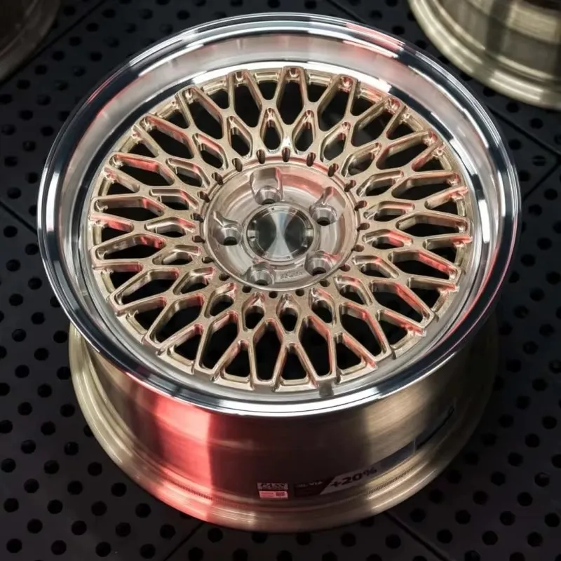 

High-Durability Deep Concave Polished 2-Piece Forged Aluminum Wheels 18-26 Inch 5x112/5x114.3/5x120