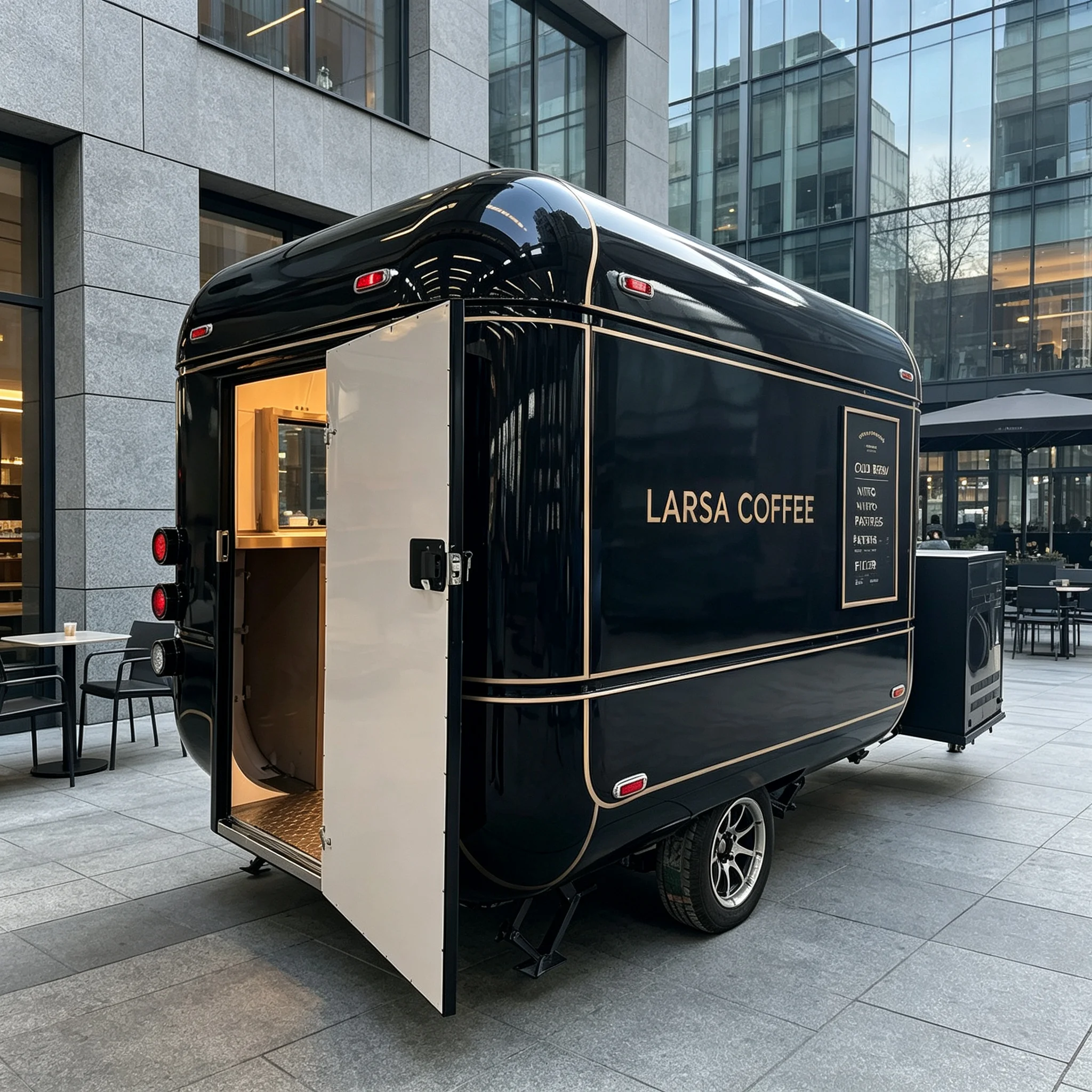 Multifunctional catering mobile food trucks Innovative product trailer with full set equipment for sale