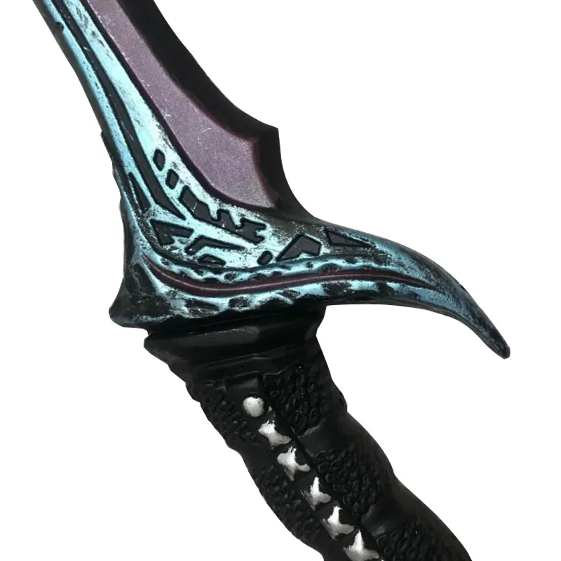 

50cm Melee Hammers Champion's Rod Tomahawk Game AXE Sky Demon Sword big Props Safety PU Rubber Cosplay Role Gift boy Toys