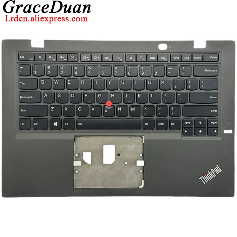 

US English Black Keyboard Upper Case Palmrest Shell Cover For Lenovo Thinkpad X1 Carbon 3rd Gen3 G3 00HN945 00HT300 00HN981 00HT