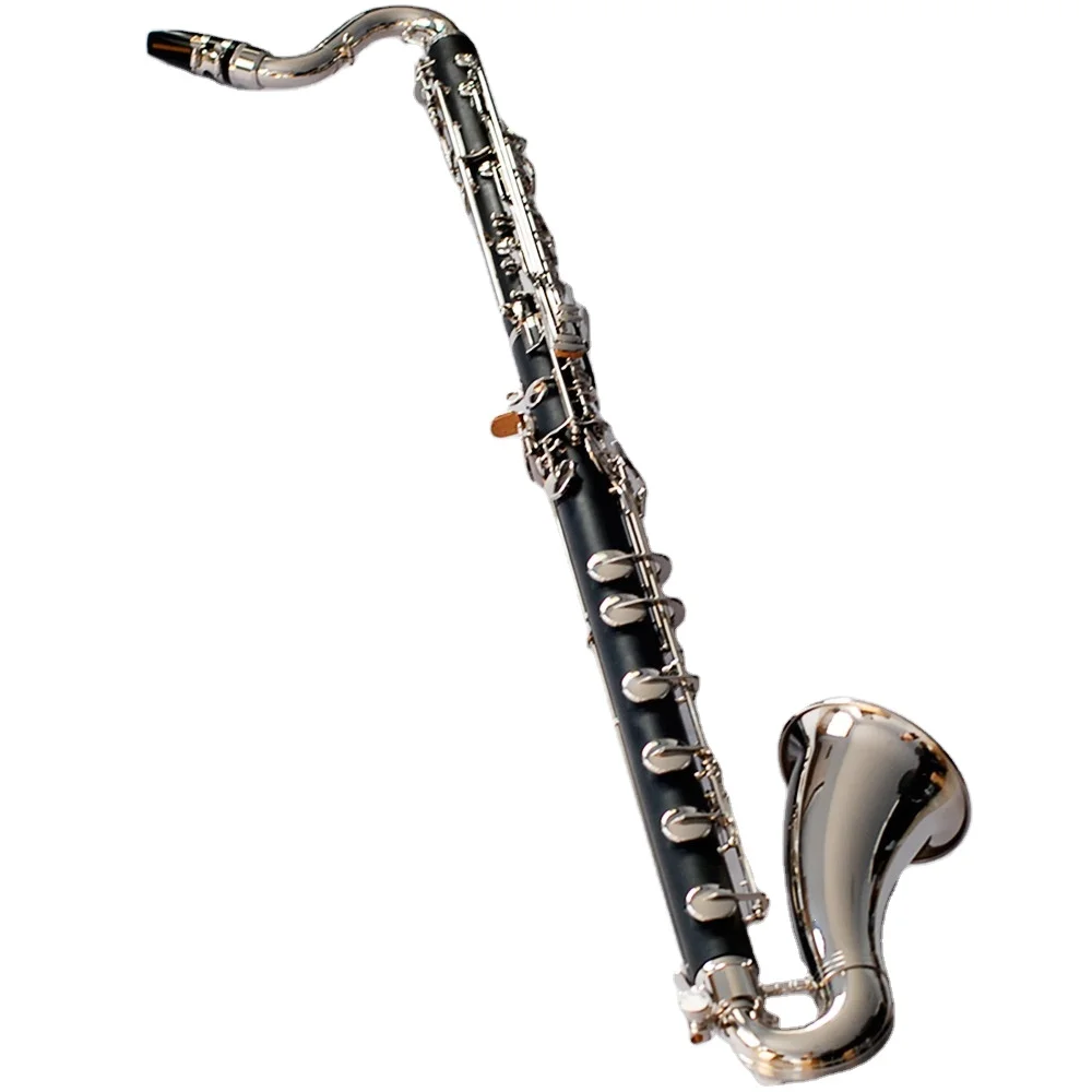 Hard Rubber Low C Bass Clarinet Musical Instrument