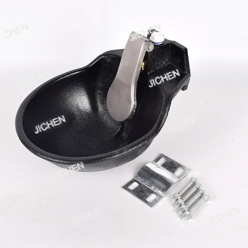 

Питьевая чаша для крупного рогатого скота, чугуна, лошадиного крупного рогатого скота, автоматическая сливная чаша, стакан для питья, артефакт для подачи воды и питьевая чаша.