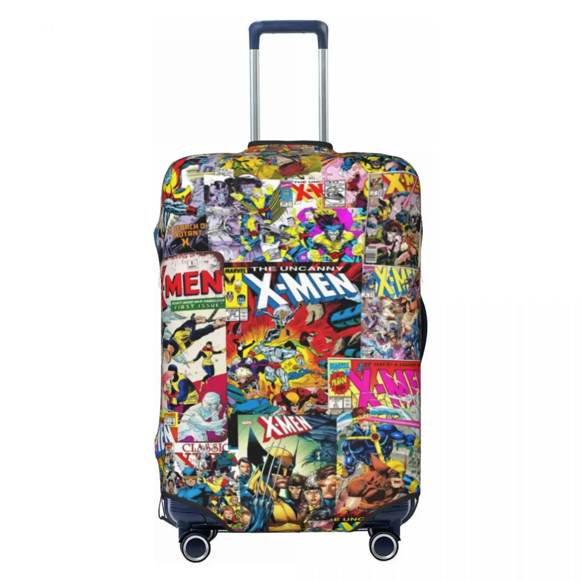 

Custom X-Men Wallpaper Luggage Cover Protector Fashion Travel Suitcase Covers for 18-32 Inch