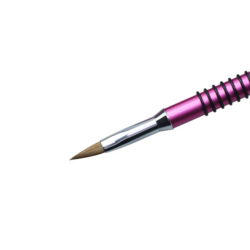 

1 шт., набор кистей для маникюра с резной ручкой и кристаллами для ногтей, 3D маникюрная краска для рисования Pe