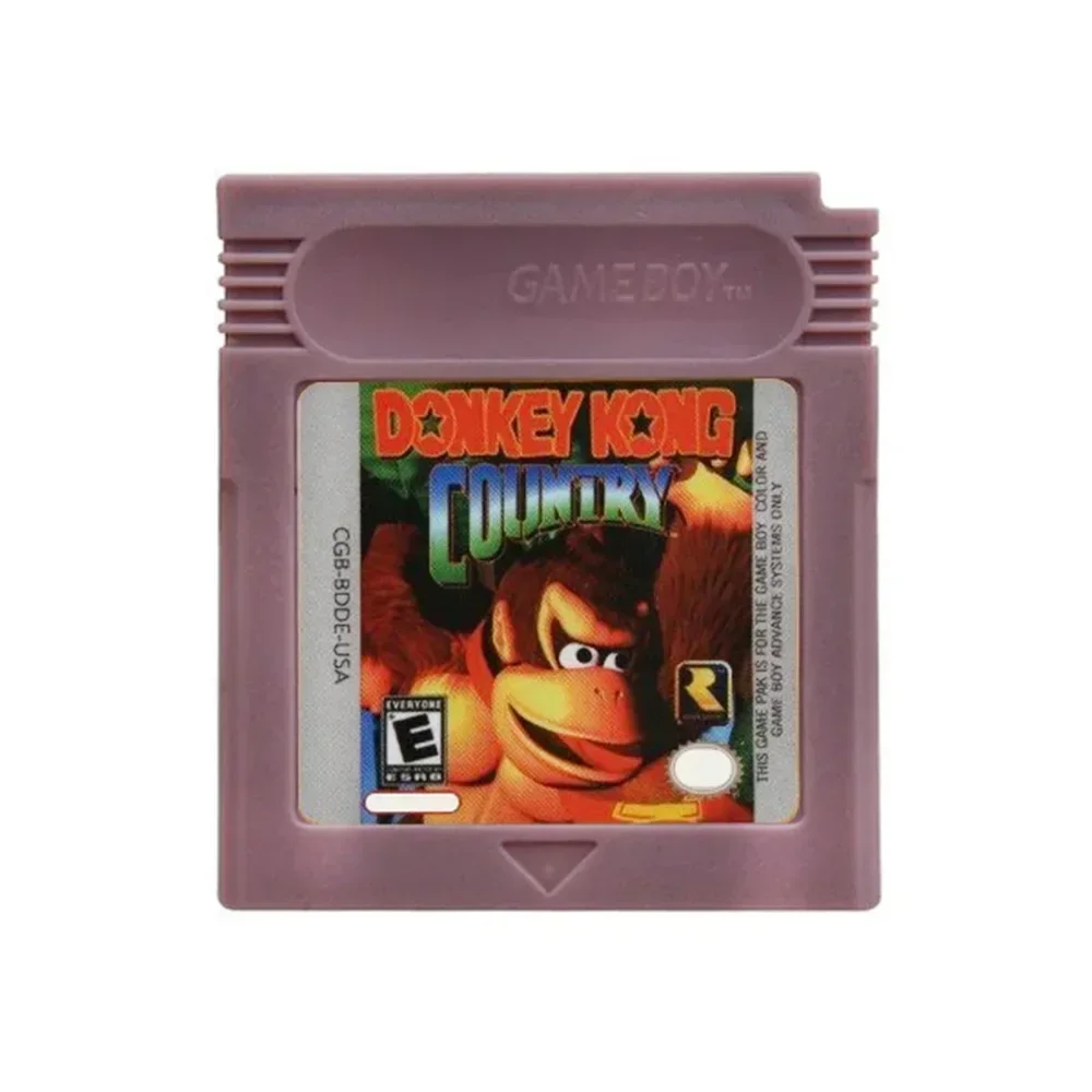 Neue GBC 16-Bit-Spielvideokassette Konsole 16-Bit-Spielkarte Wario Land Donkey Kong Wario Land 2 Yoshi für GBC/GBA Mario