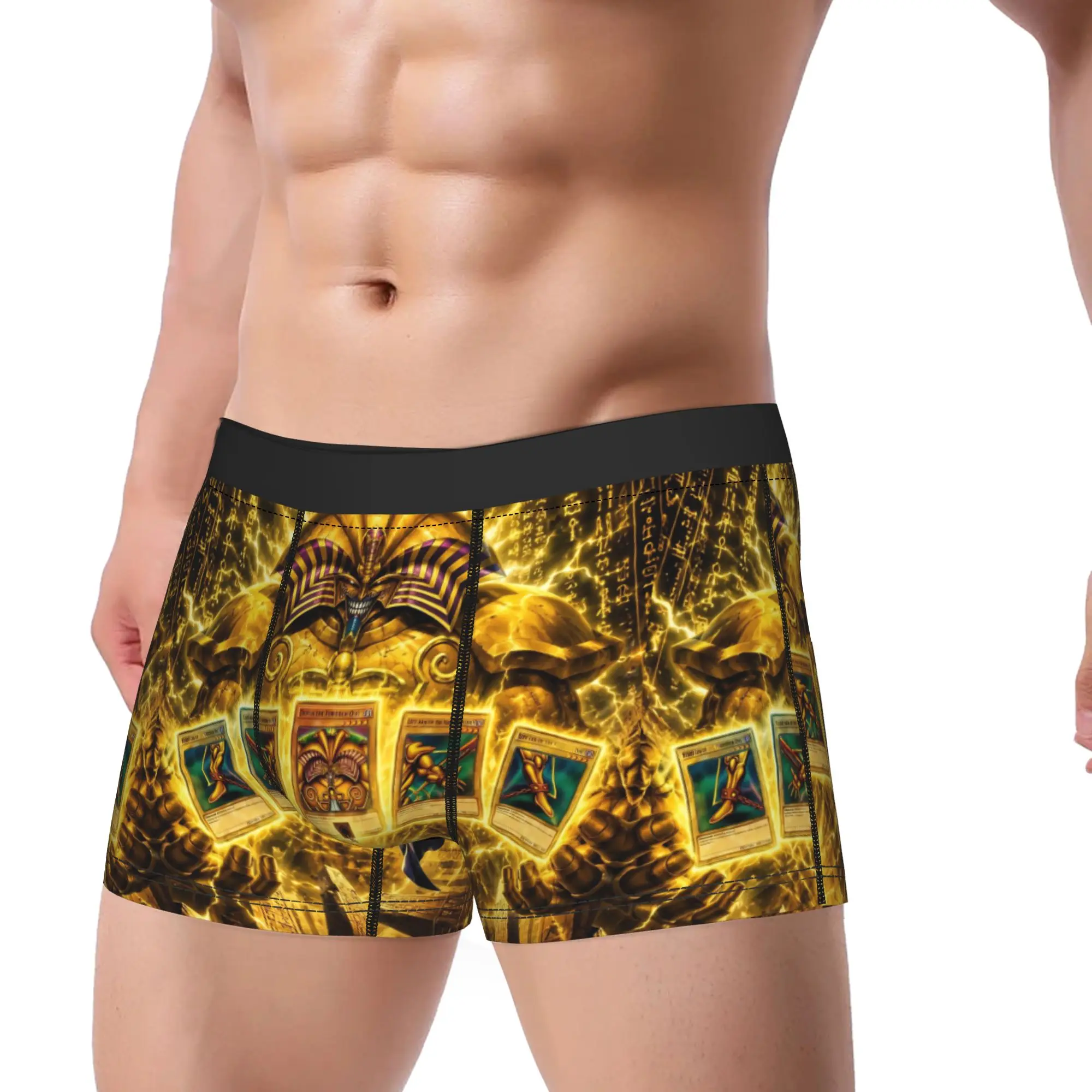 Yu-Gi-Oh  Merch Boxers Briefs Funny Underwear  Boxer Pants Gag Gifts For Man