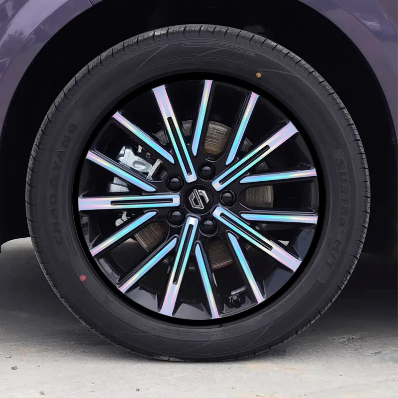 

For LEAPMOTOR B10 18 inches 4 pcs Wheel hub color change protective film scratch cover modification supplies