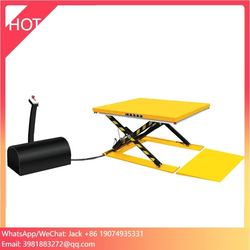 

Electric Lift Platform 1 Ton Scissor Lift Tables Fixed Foldable Lifting Platform