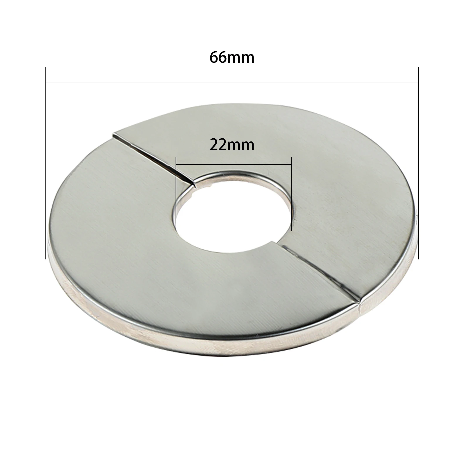 صنبور زخرفي من الفولاذ المقاوم للصدأ ، غطاء صمامات أنابيب مياه الحوض ، جدار ، غسالة صحون ، مطبخ ، إكسسوارات حمام ، 22: 50: 10