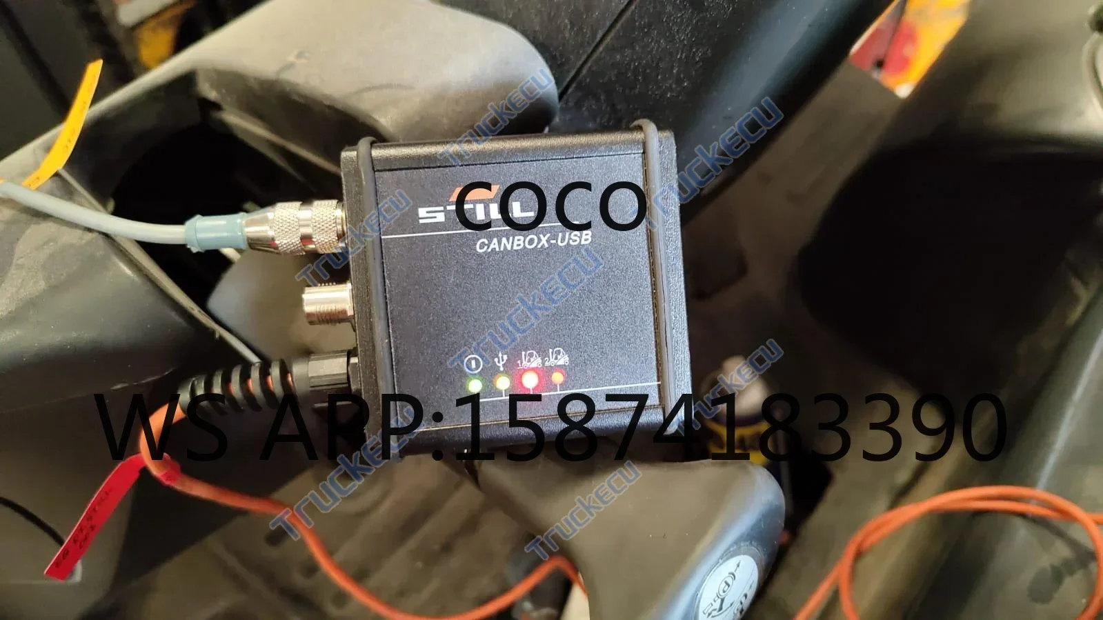 Cost-Effective Forklift Diagnostic Tool | 95% New F110 Tablet with JUDIT4 Incado CANBOX for Jungheinrich Still