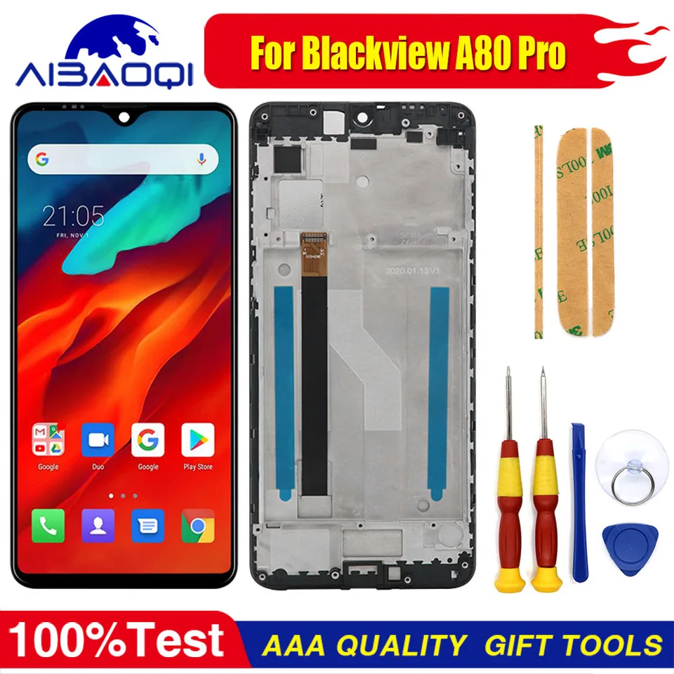 For Blackview A80 A80 Pro A80 Plus A80S Touch Screen LCD Display