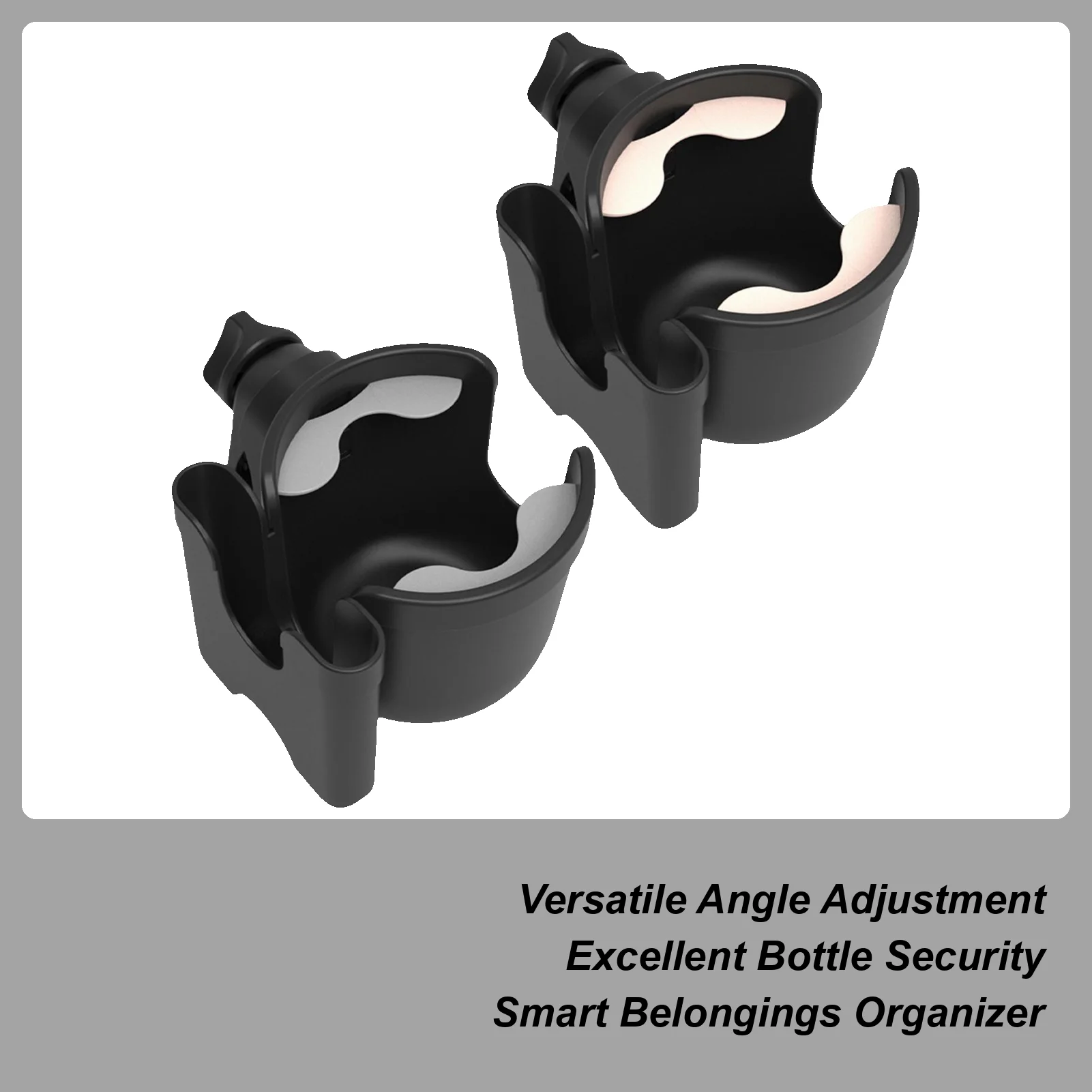 

Cup Holder For Stroller Wheelchair Water Bottle Holder Adjustable Pushchair Milk Bottle Stand For Gym Camping Community