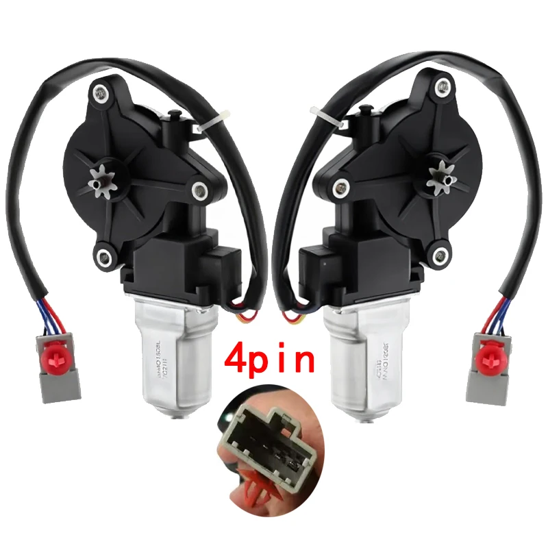 4‑Pin Power Window Regulator Motor Front Left Right OEM 72255‑S30‑A02 742‑848 for Honda Prelude Civic CR‑V Acura Integra