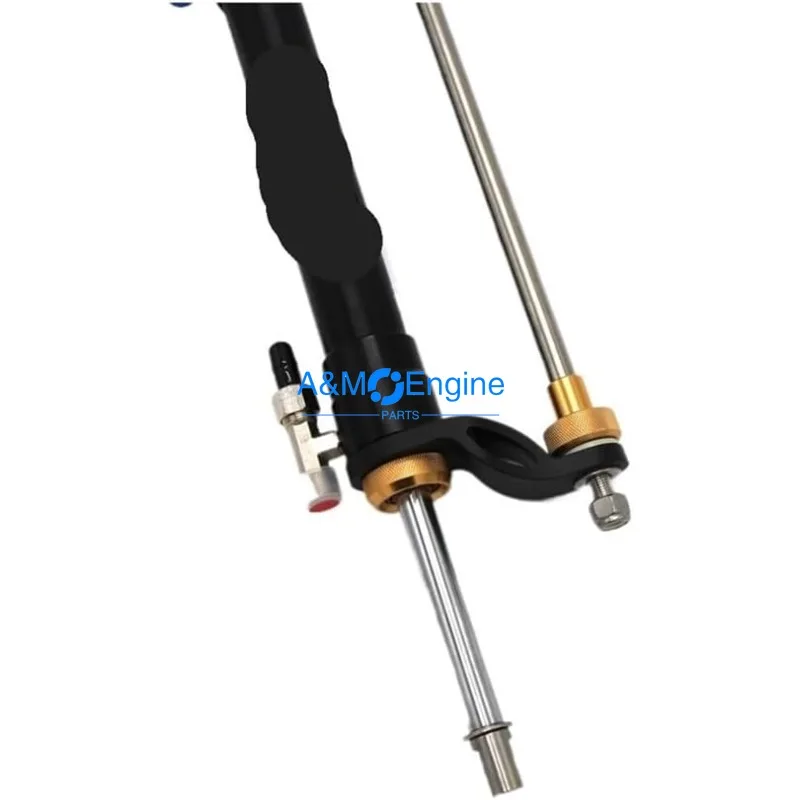 Outboard Motor Marine Hydraulic Steering System with Rudder Pump Cylinder and Compatible 90HP ZA0301