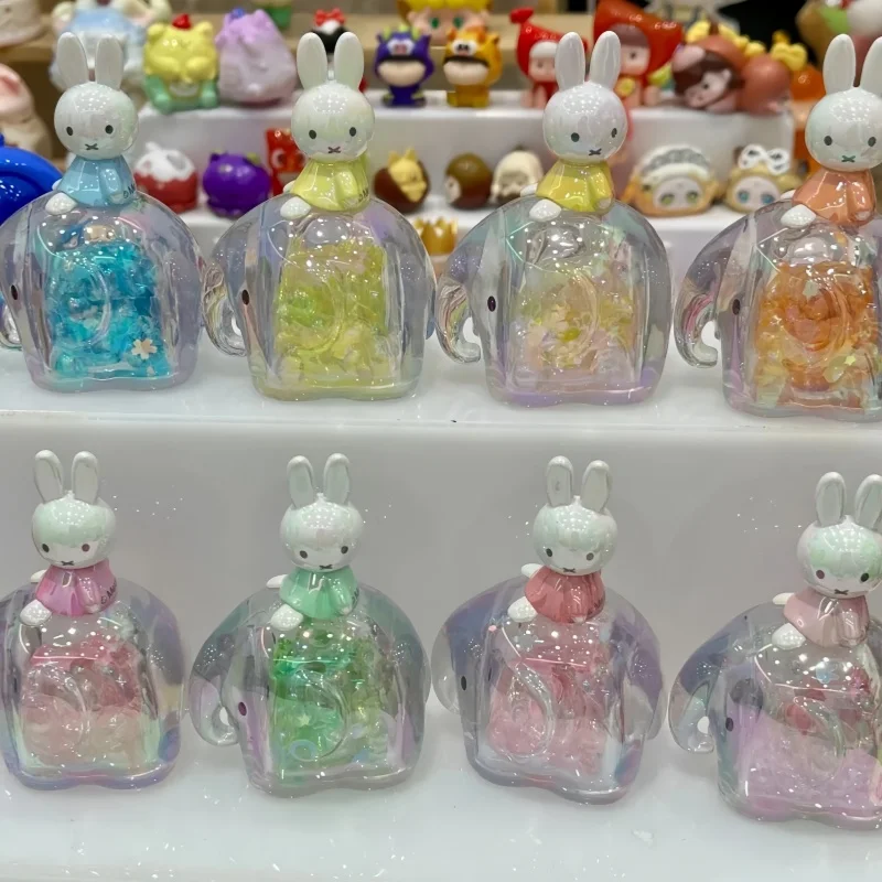 

Original Kawaii Miffy Elephant Series Blind Box Desktop Ornament Decoration Anime Peripheral Figure Doll Kids Birthday Gift Toys