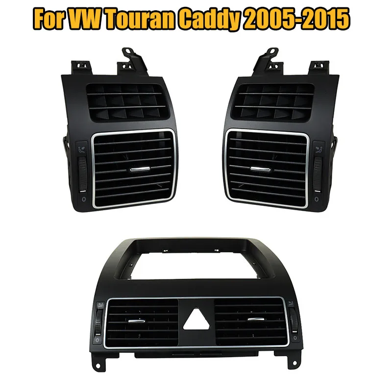 

1TD819203 1T0819704A Car Air Conditioning Rear Air Vent Air Conditioning A/C Air Vent Outlet For VW Touran Caddy 2005-2015