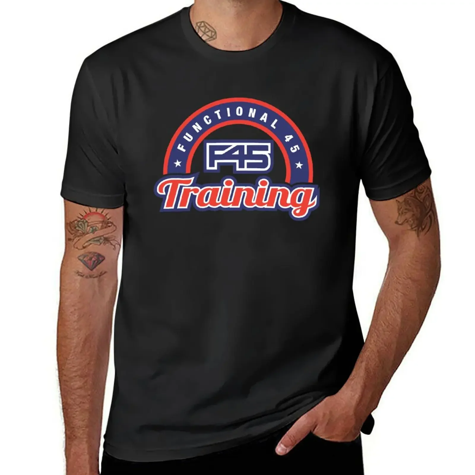 

Official F45 Training T-Shirt summer tops essential t shirt baggy shirts mens graphic t-shirts pack