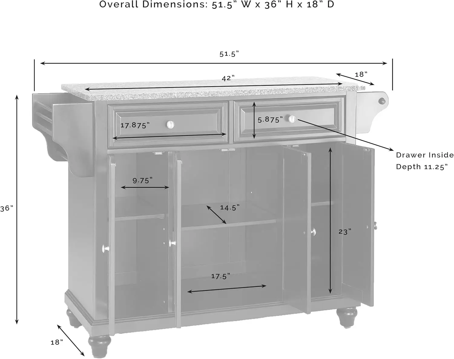 Žula nejvyšší kolejových sideboards kuchyň ostrov úložný centimetrové vlny a kratší stánek koření držák mahagon páry studna starobylý farmhouse dekorace