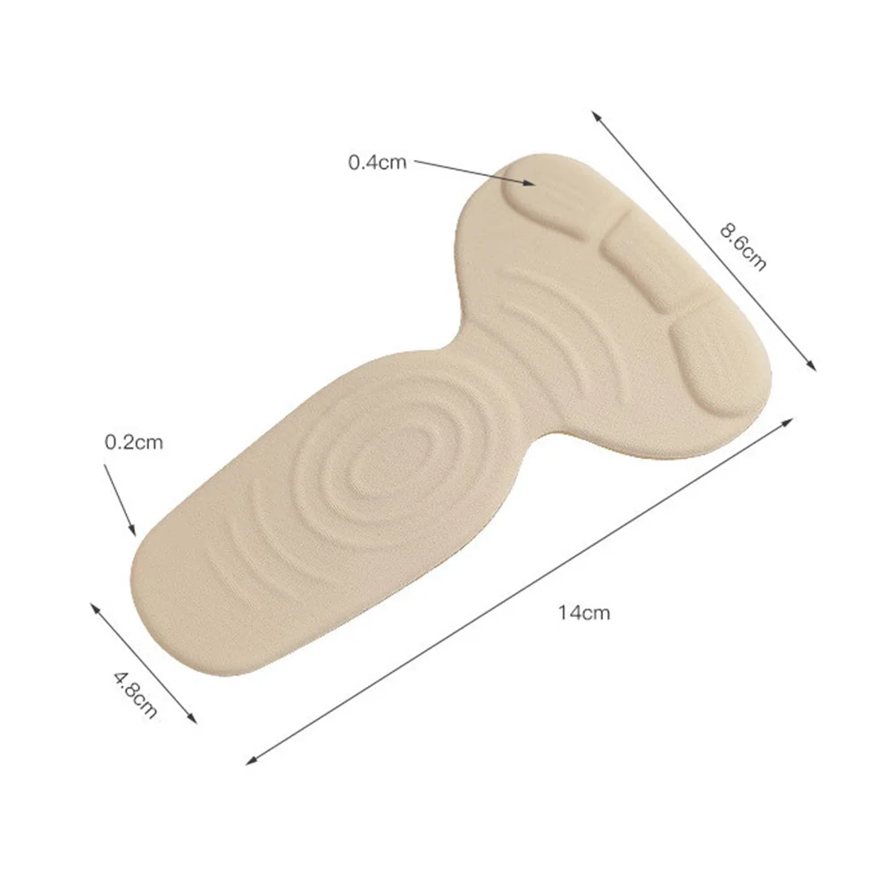 

3 Pairs Anti wear Feet Sticker Callus Pads Heel Non slip Women Insoles Heel Grips Blister Protection Lightweight Comfortable