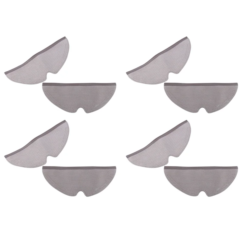 SANQ 8 قطعة ملحقات المماسح التغطية الكاملة لشاومي Roborock S5 MAX S50 S55 S6 S6 MAXV مكنسة كهربائية المماسح