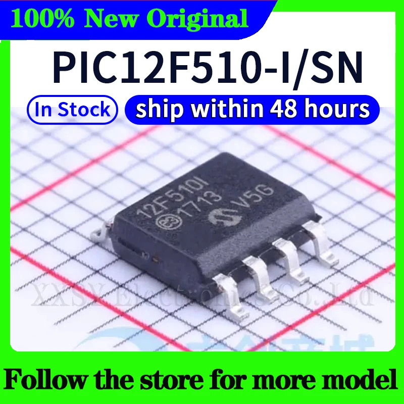 pic12f510-i-sn-Высокое-качество-Новый