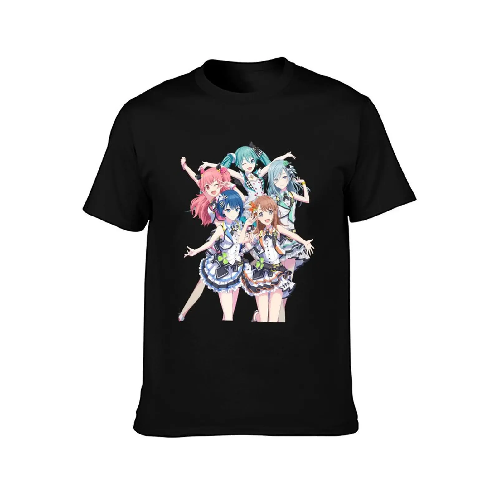 Project Sekai Team Girl T-Shirt cotton tshirt 100% T-Shirt