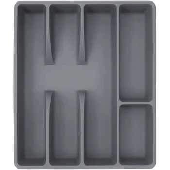 Çekmece mutfak çekmecesi organizatör gümüş tutucu gereçler organizatör çatal organizatör tepsi plastik sofra takımı organizatörler