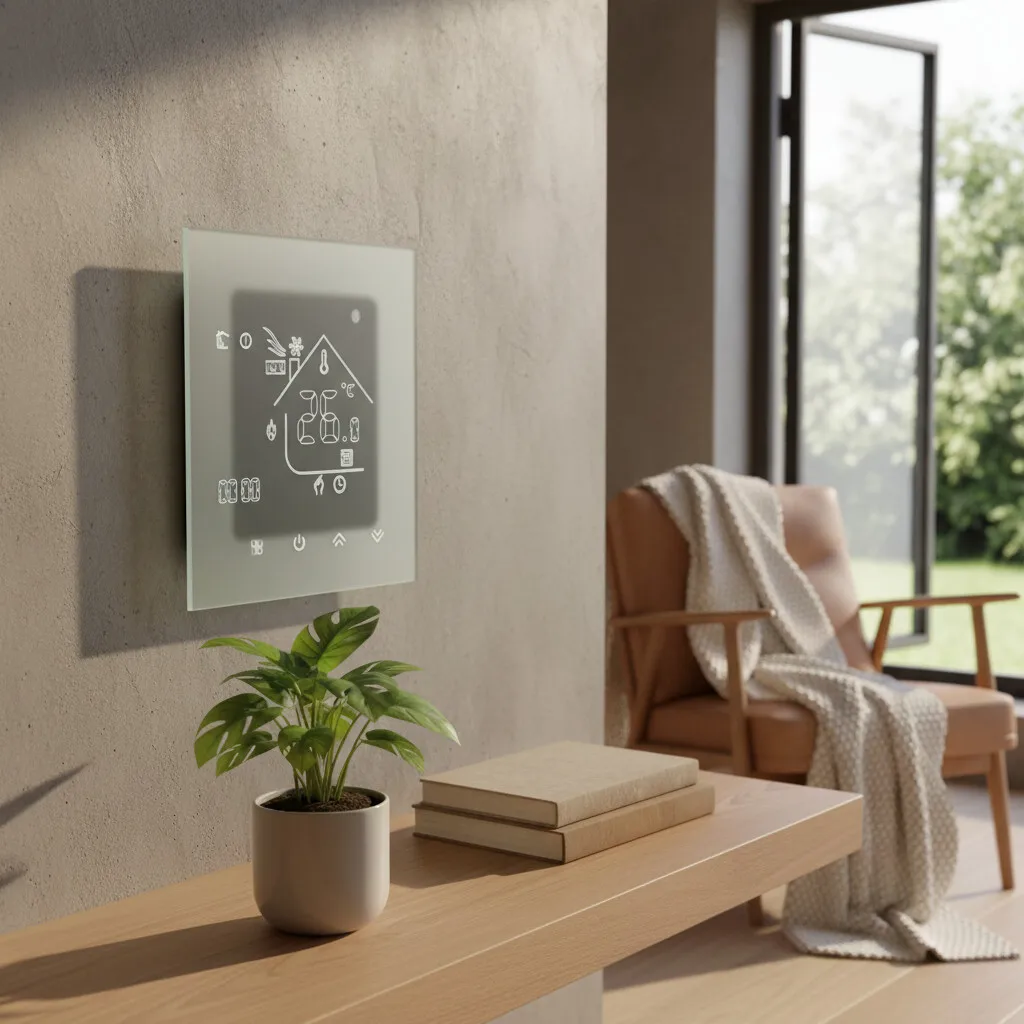 

Умный термостат Wi-Fi, регулятор температуры Tuyas Smarts для подогрева пола, электрический/водяной газовый котел, работает с Alexas Alice