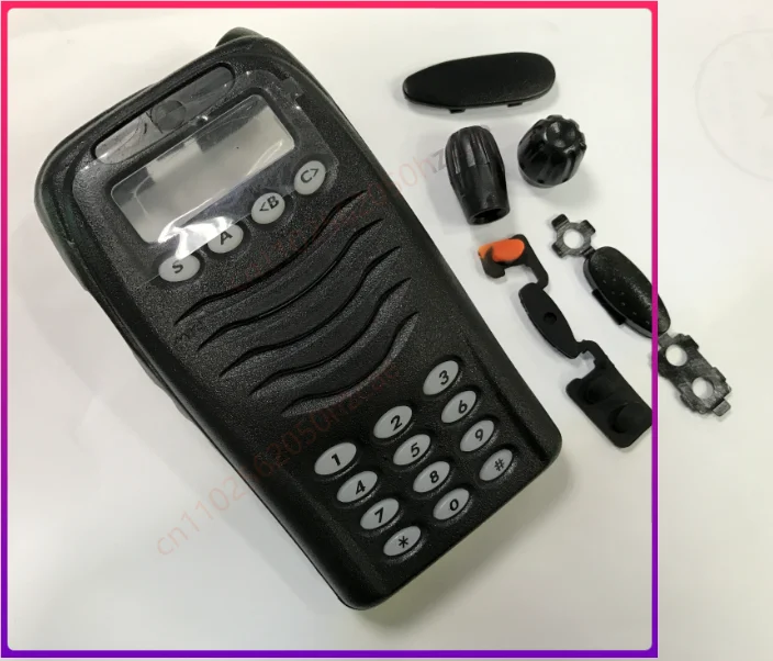For K walkie-talkie TK3178 TK2178 TK3170 face case, front case with knob cap, digital button dust cover L 2pcs