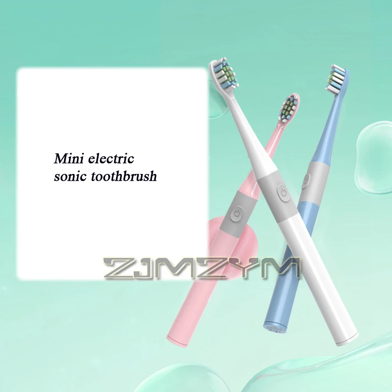 Mini Universal Electric Toothbrush Portable No Charge Waterproof Soft-bristled Sonic Electric Toothbrush