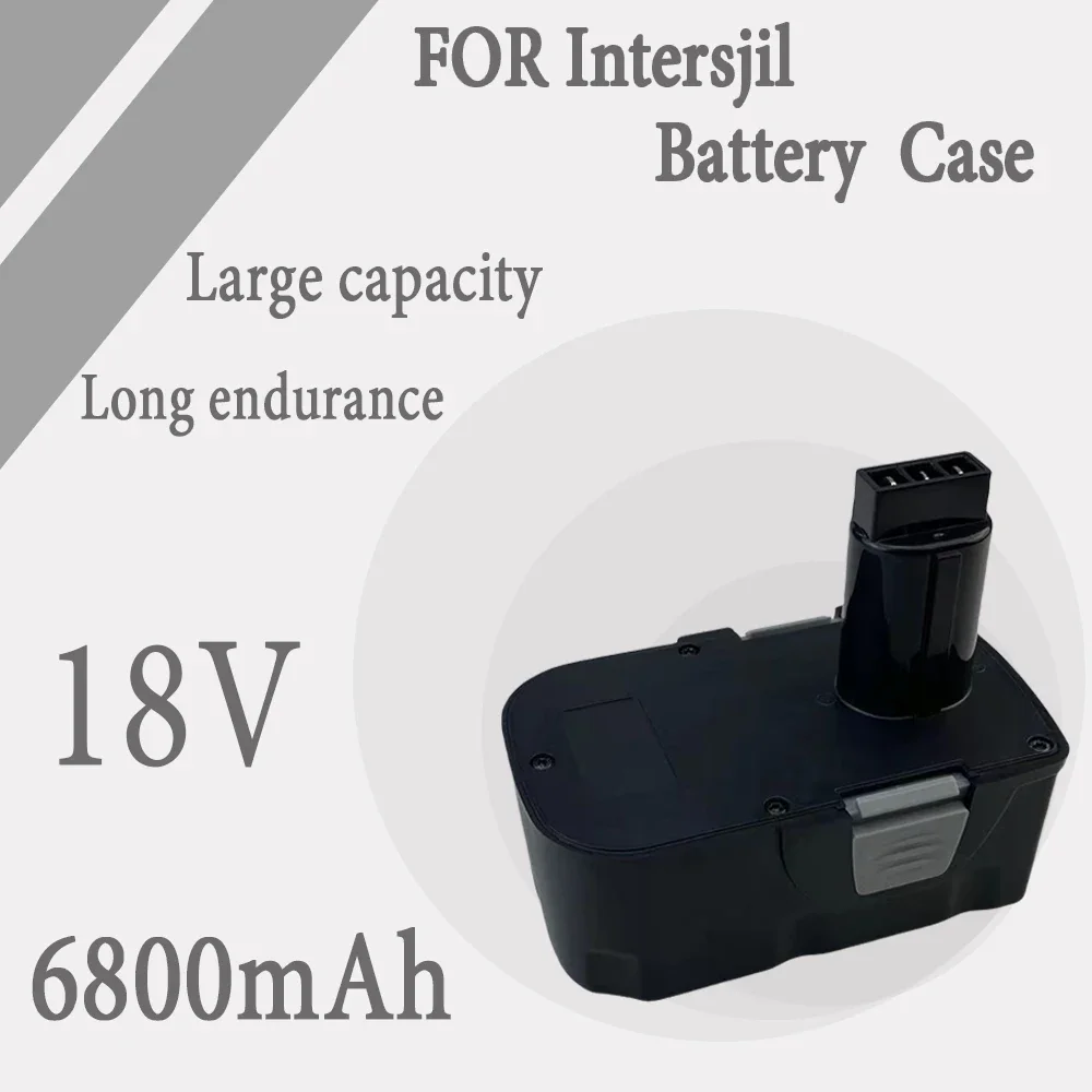 18V 6800mAh NI-CD Rechargeable Battery For interskol Suit for DA-18ER Power Tool Cordless Drill H18 Battery Replacement