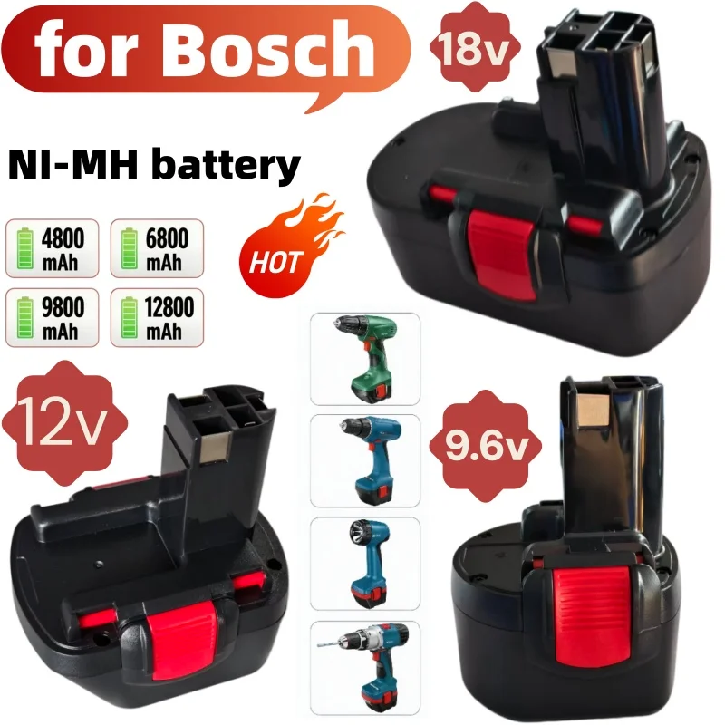 9.6v 12v 18v High‑Capacity 4800‑12800mah Ni‑MH Battery For Multi‑Types Power Hand Tools