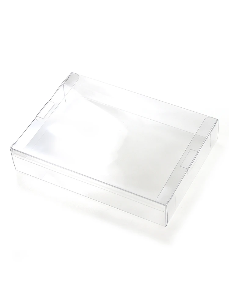 10 sztuk/partia dla Nintendo przezroczyste pudełka do gier dla SNES N64 pudełko do gier Protector Case CIB gry plastikowy ochraniacz PET — zdjęcie produktu 7