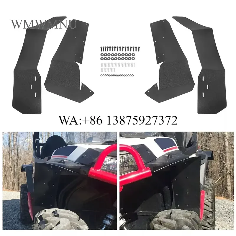 Wmwmnu 2025 Car Modified Parts Mud Flap Fender Flares for Polaris RZR-S 1000 Off-Road Tuning Accessories