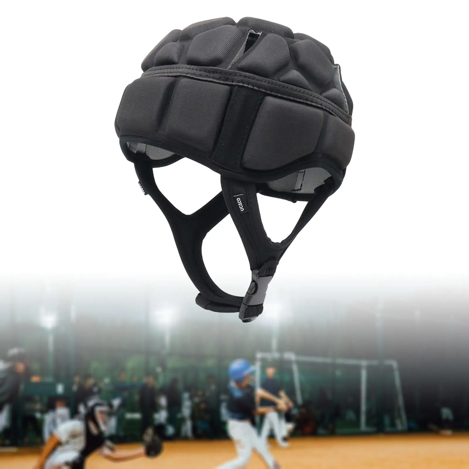 Premium Rugby Helmet Sport Soft EVA Padded Headguard Headgear Breathable for Soccer Football Ice Hockey Protective Helmet