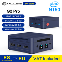 MLLSE G2 Pro Mini PC Intel Twin Lake N150 Processor LPDDR5 12GB RAM 512GB SSD WiFi 5 BT5.0 Win11 Mini Desktop Computer