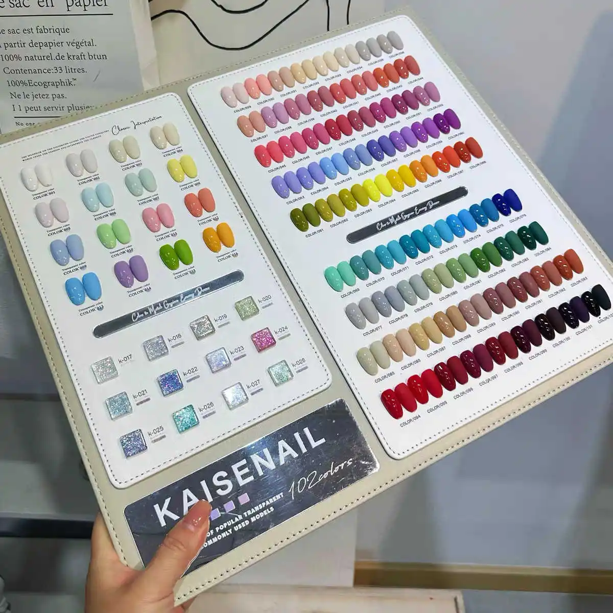 

KAISE High Quality 102 Colors Nail Gel Set Solid Color Nail Salon 2025 New Hot Sale Fashion Nail Art Non-toxic UV Gel Wholesale