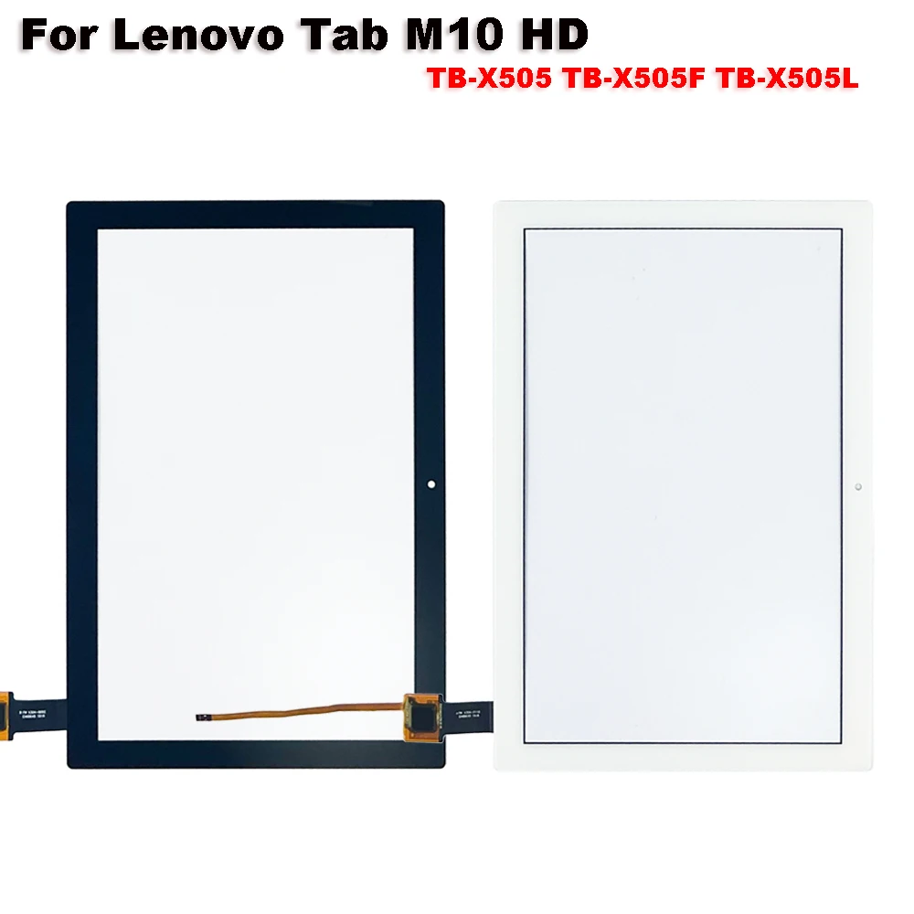 

10.1" New For Lenovo Tab M10 HD TB-X505 X505F TB-X505L X505 TB-X505X Touch Screen + OCA LCD Front Glass Panel Replacement parts