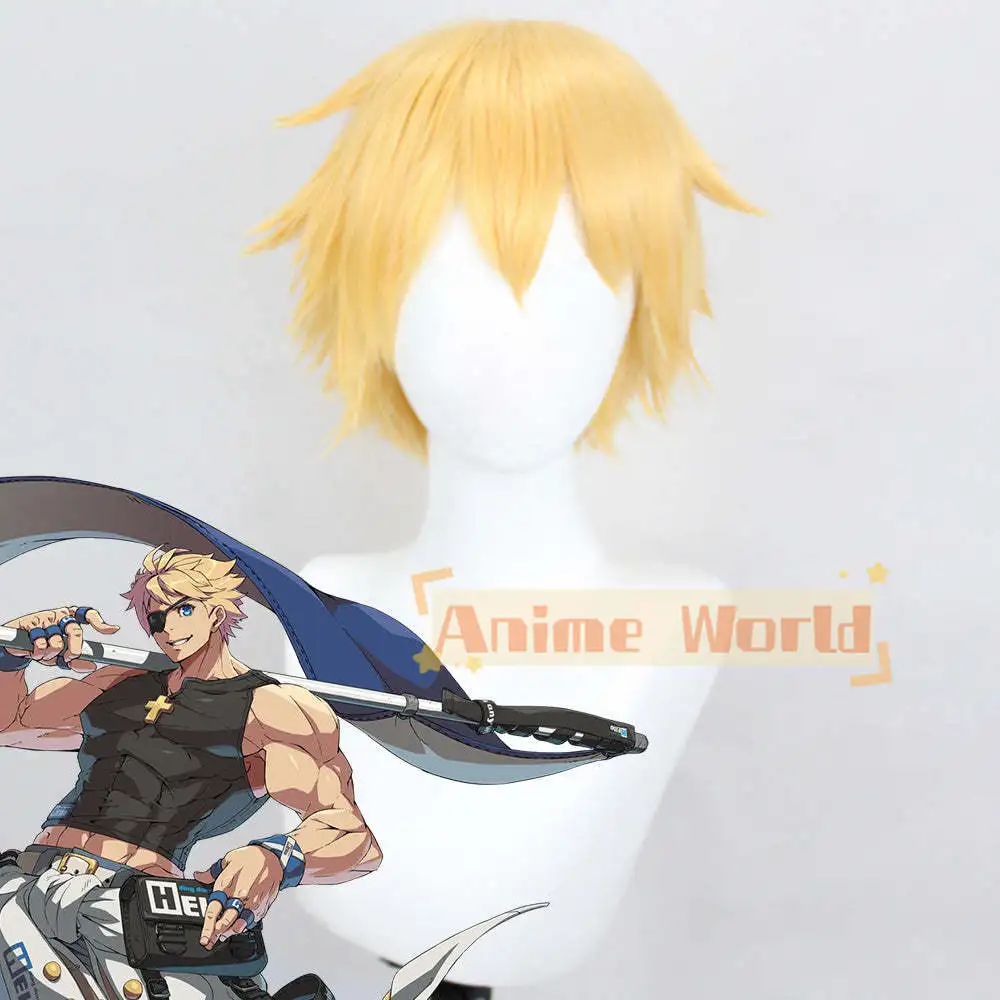 

-Strive- Sin Kiske Golden Cosplay Wig