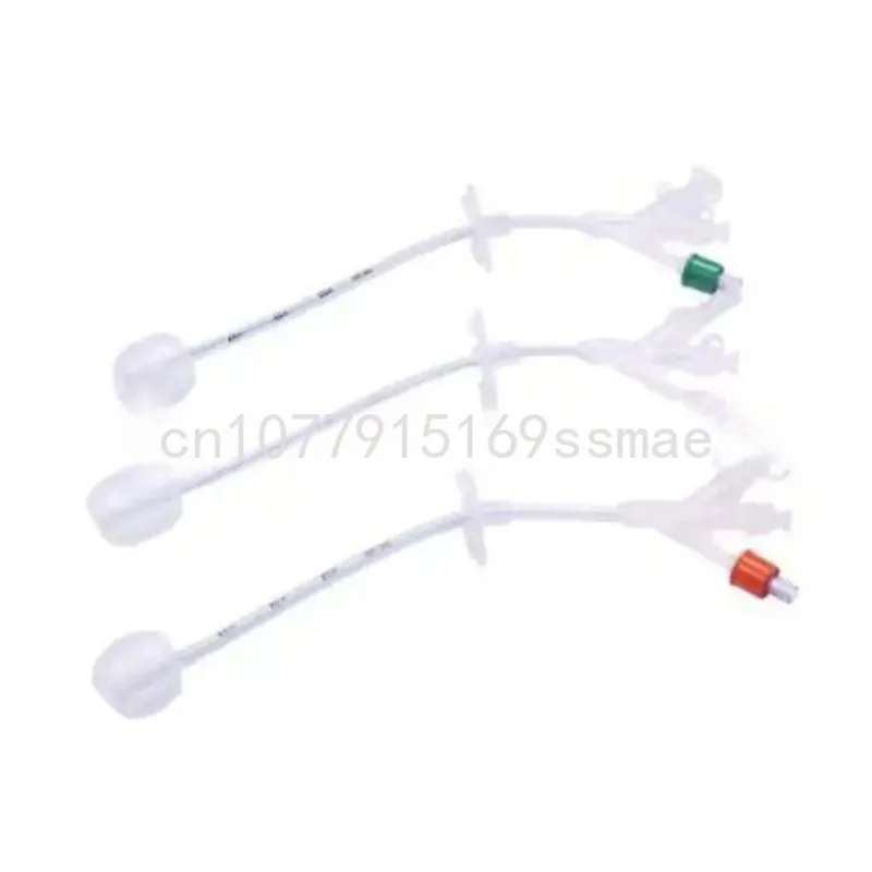 Medical Disposable PEG Feeding Tube Silicone Gastrostoma Tube