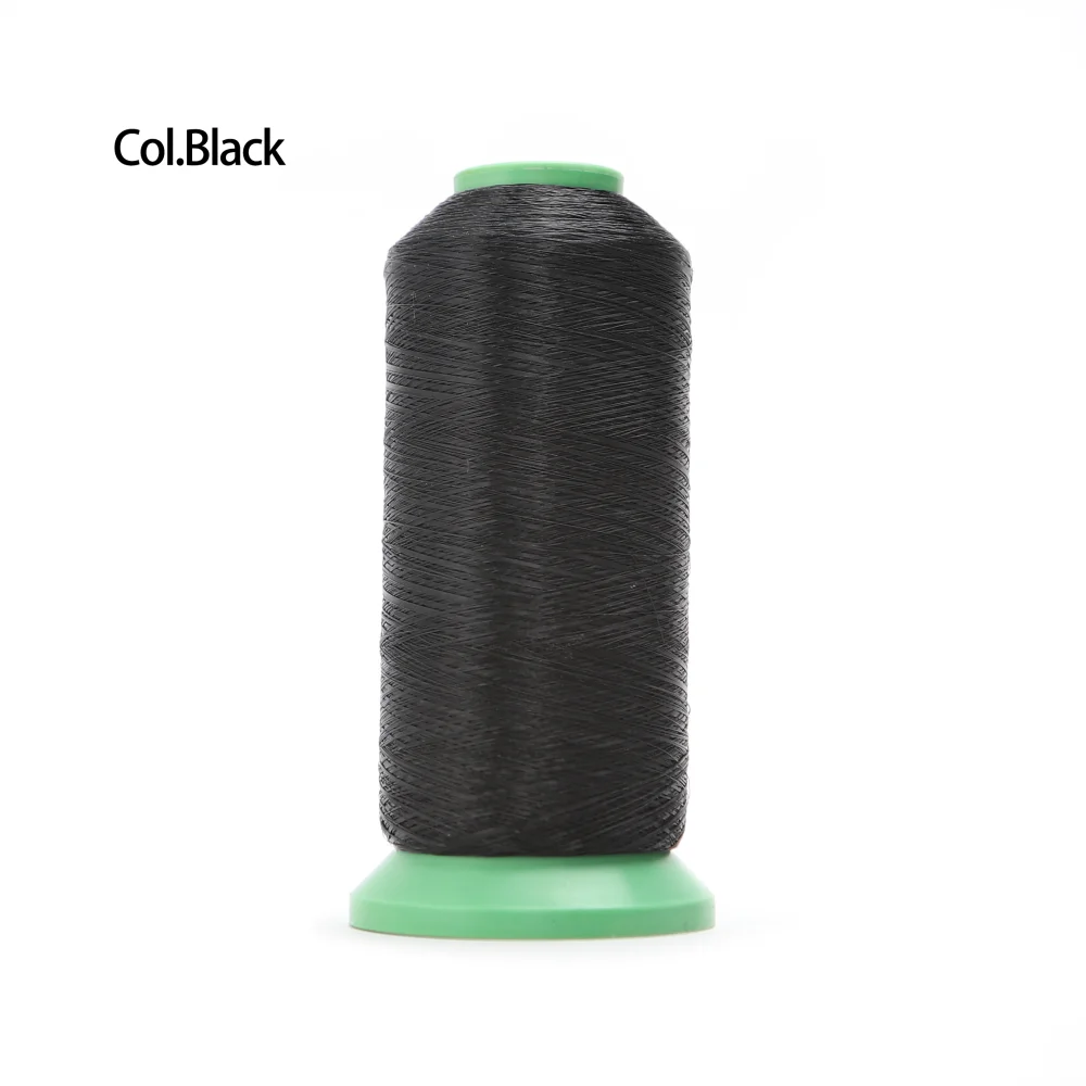 Amo Crystal Clear Nylon Invisible Thread Stitching For Lightweight Fabrics Transparent Thin String 0.12mm 6600M White and Black