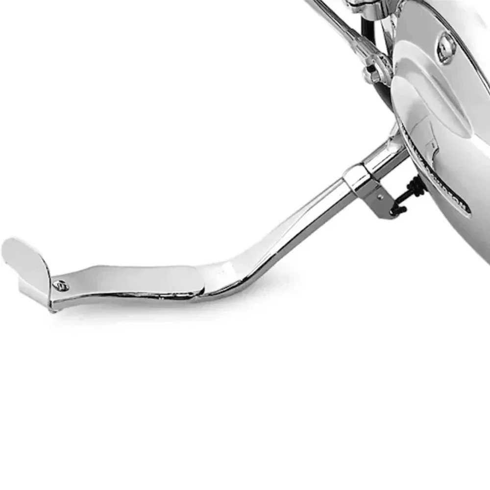 Motorcycle Kickstand Side Stand Extension Foot Pedal Parts For Harley Davidson XL883 1200 Sportster Chrome aluminium accessories