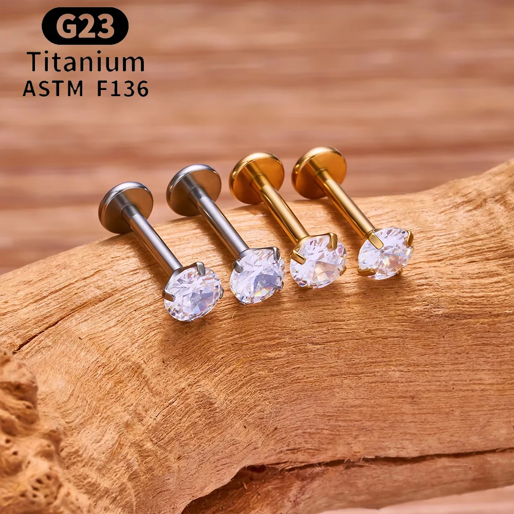 10/50pcs ASTM F136 Titanium La - Zoor Body Jewelry 评论和价格