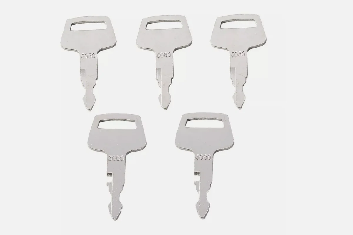 

6pcs for IHI Excavator Heavy Construction Equipment Ignition Keys 5080