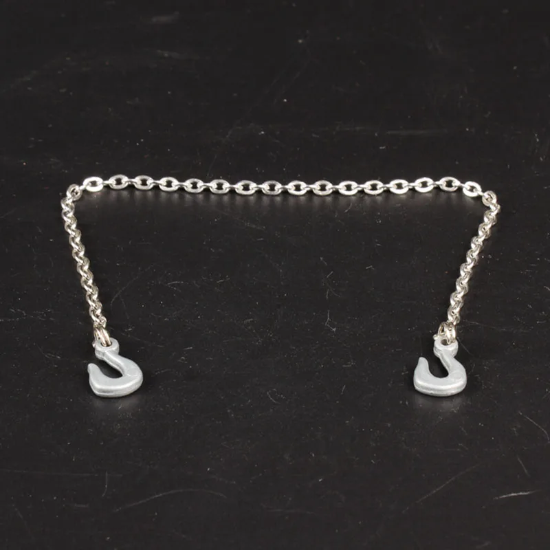 1:14th مقياس المعادن محاكاة سلسلة معدنية هوك ل Tamiya مركبة يتم التحكم بها عن بُعد سكانيا 770S R620 فولفو بنز أروكس مان TGX اكسسوارات السيارات #2