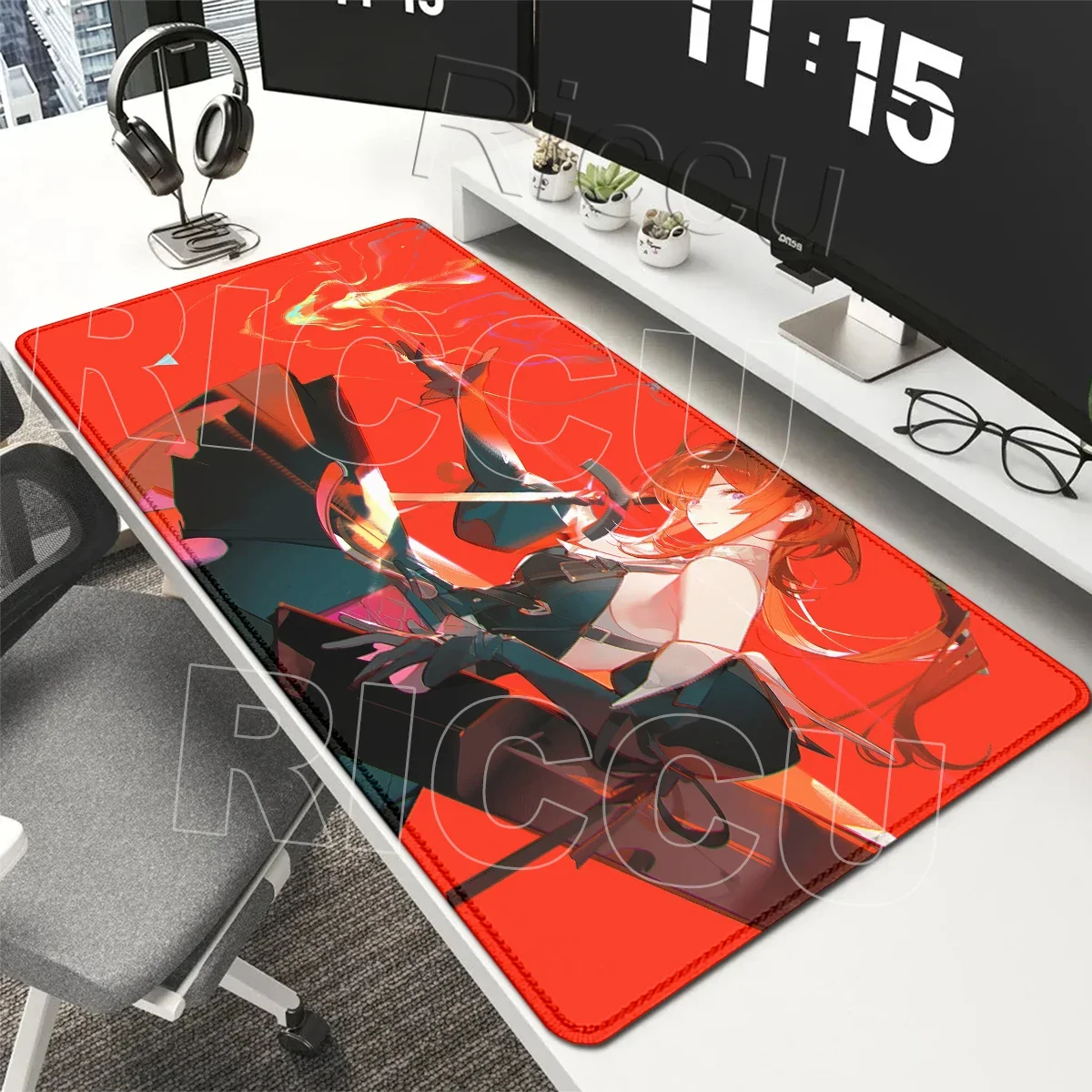 HD Printing Arknights Endfield Mouse Pads Anime Girl Mousemat Large Gamer XXL Laptop Rug Gaming PC Accessories Extended Desk Mat