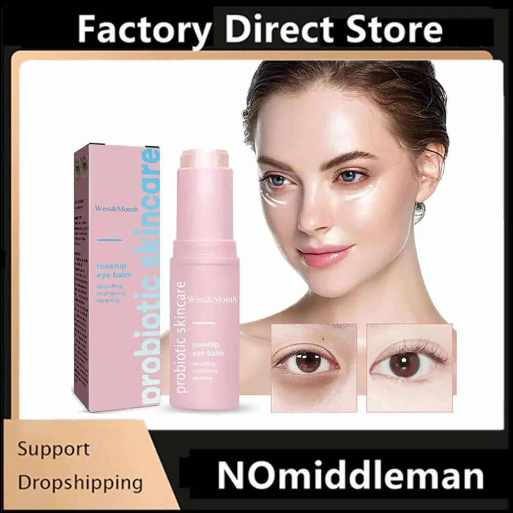 SUN Rose Hyaluronic Acid Eye Cream Stick Moisturizing Anti-aging Firming Eye Eye Dark Firming Circles Moisturizing Remove Bags