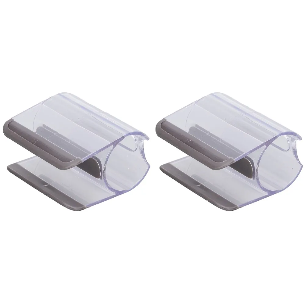 2PCS ABS Vacuum Cleaner Clip Transparent Wall Mountable Vacuum Cleaner Attachment Compatible for Dyson V7/V8/V10/V11