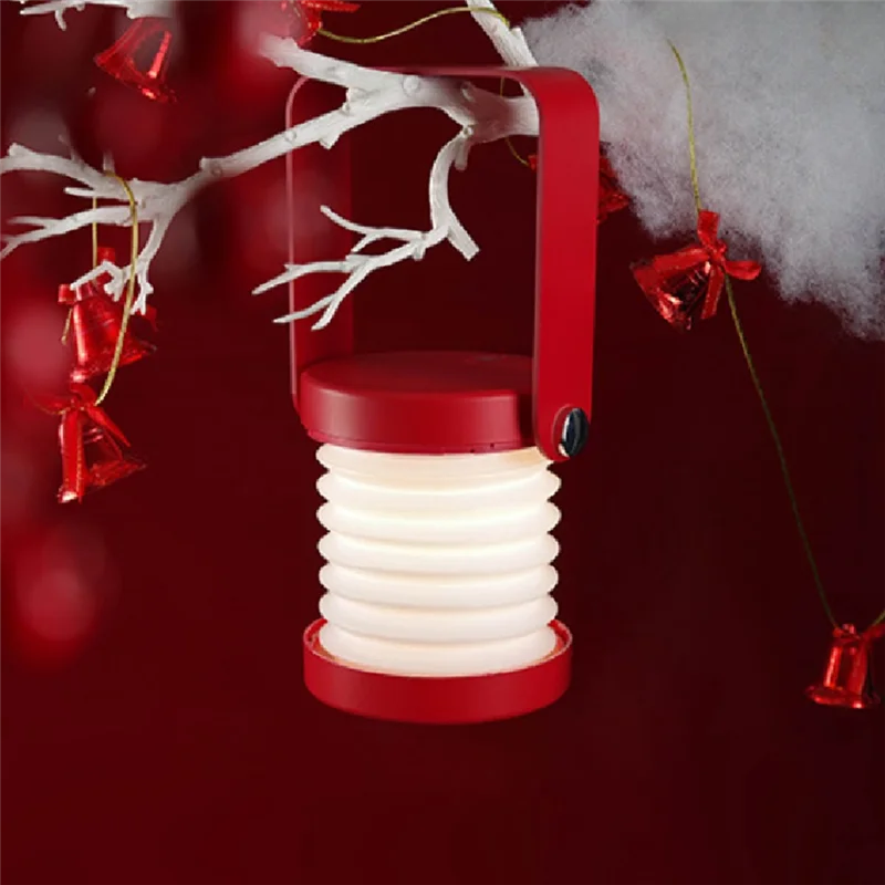 Luz LED nocturna táctil plegable, luz nocturna LED de lectura regulable, recargable por USB para niños, regalo, mesita de noche y dormitorio